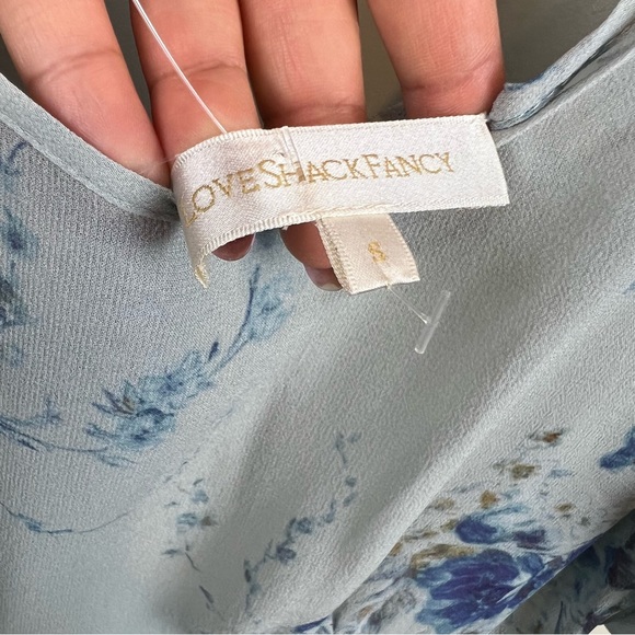 NEW Love Shack Fancy Sloane Dress, Celestia, Small - Picture 6 of 10